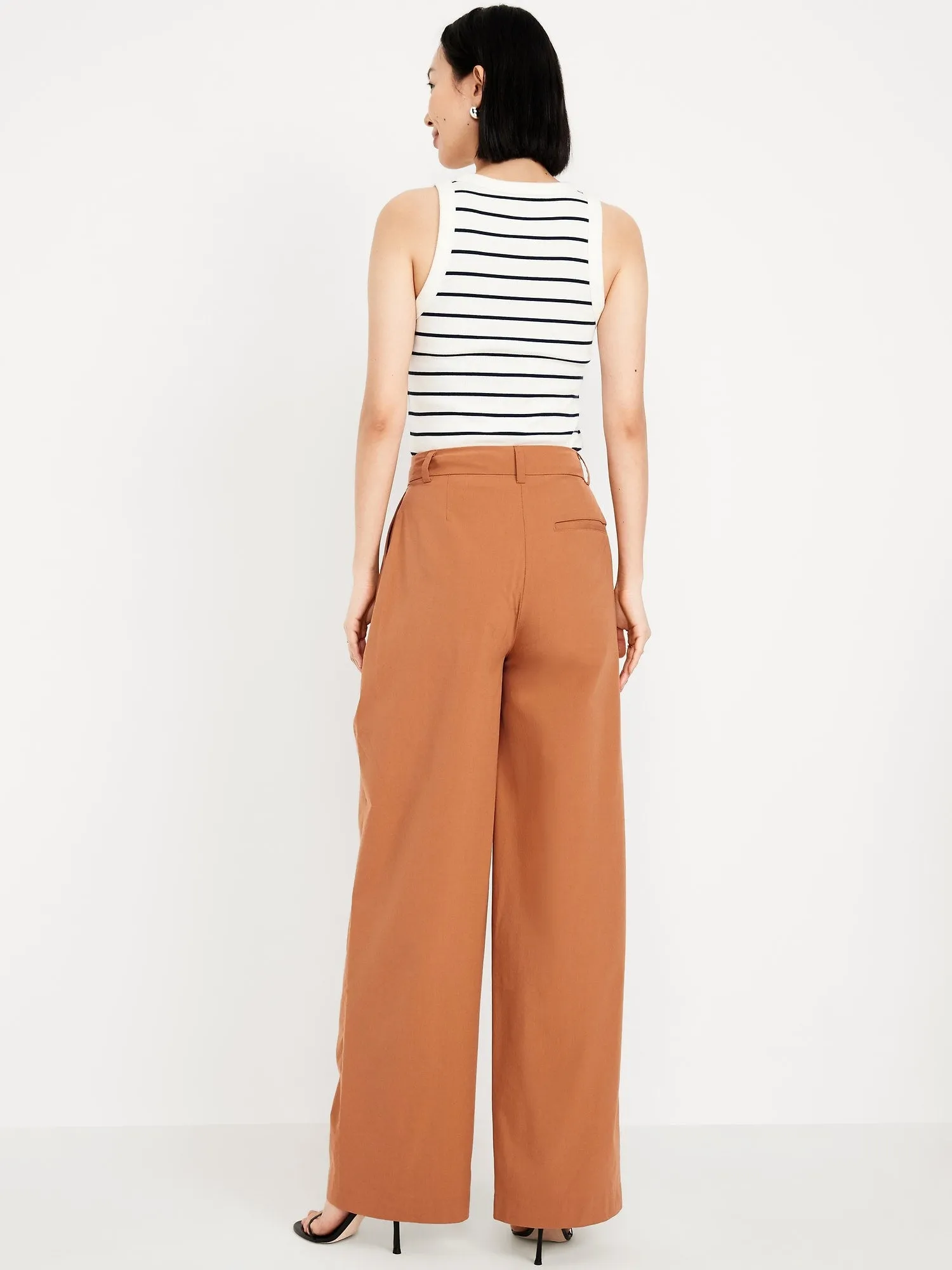 Extra High-Waisted Taylor Super Wide-Leg Trouser Pants