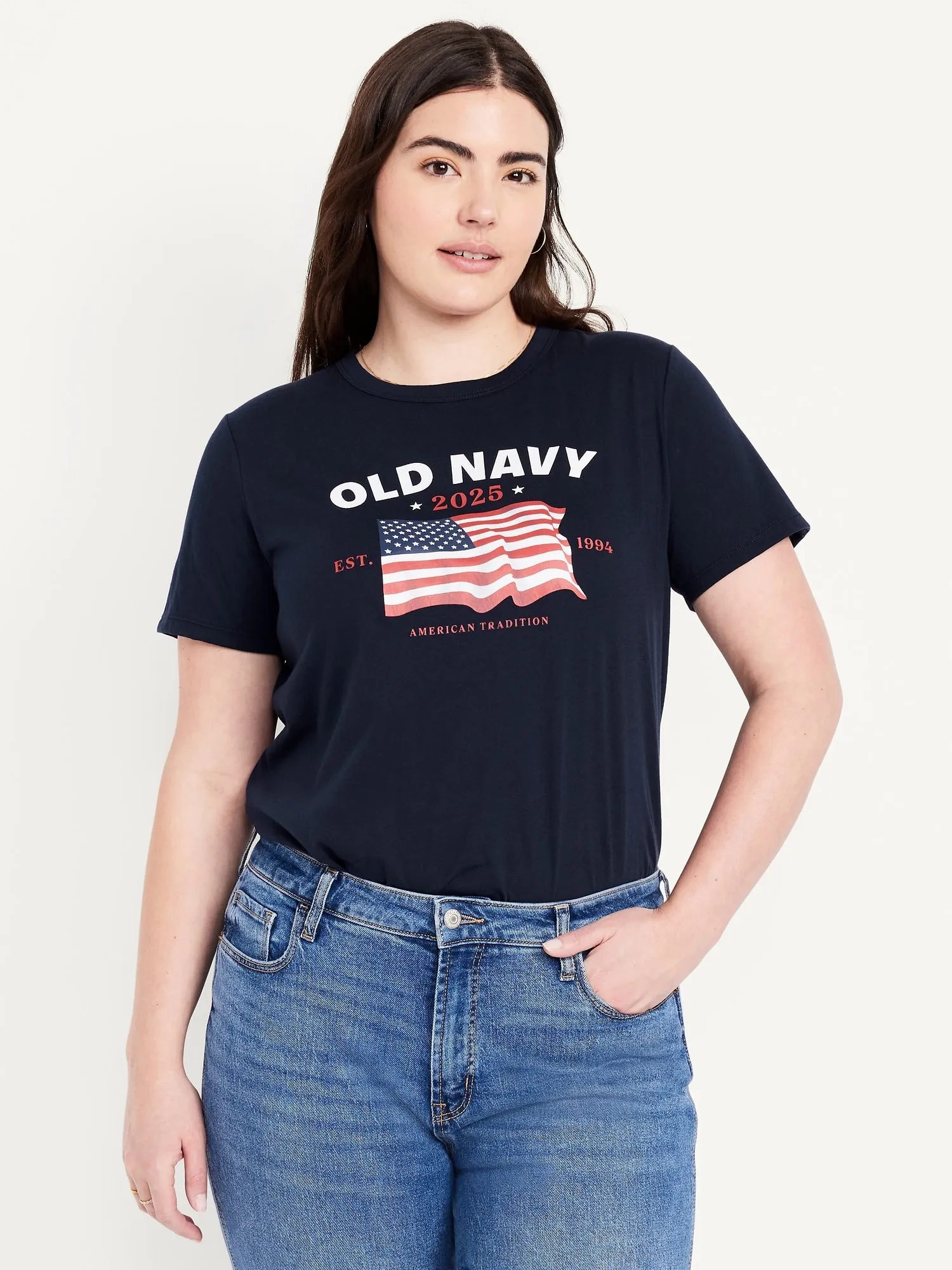 Flag-Graphic T-Shirt
