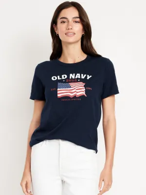 Flag-Graphic T-Shirt