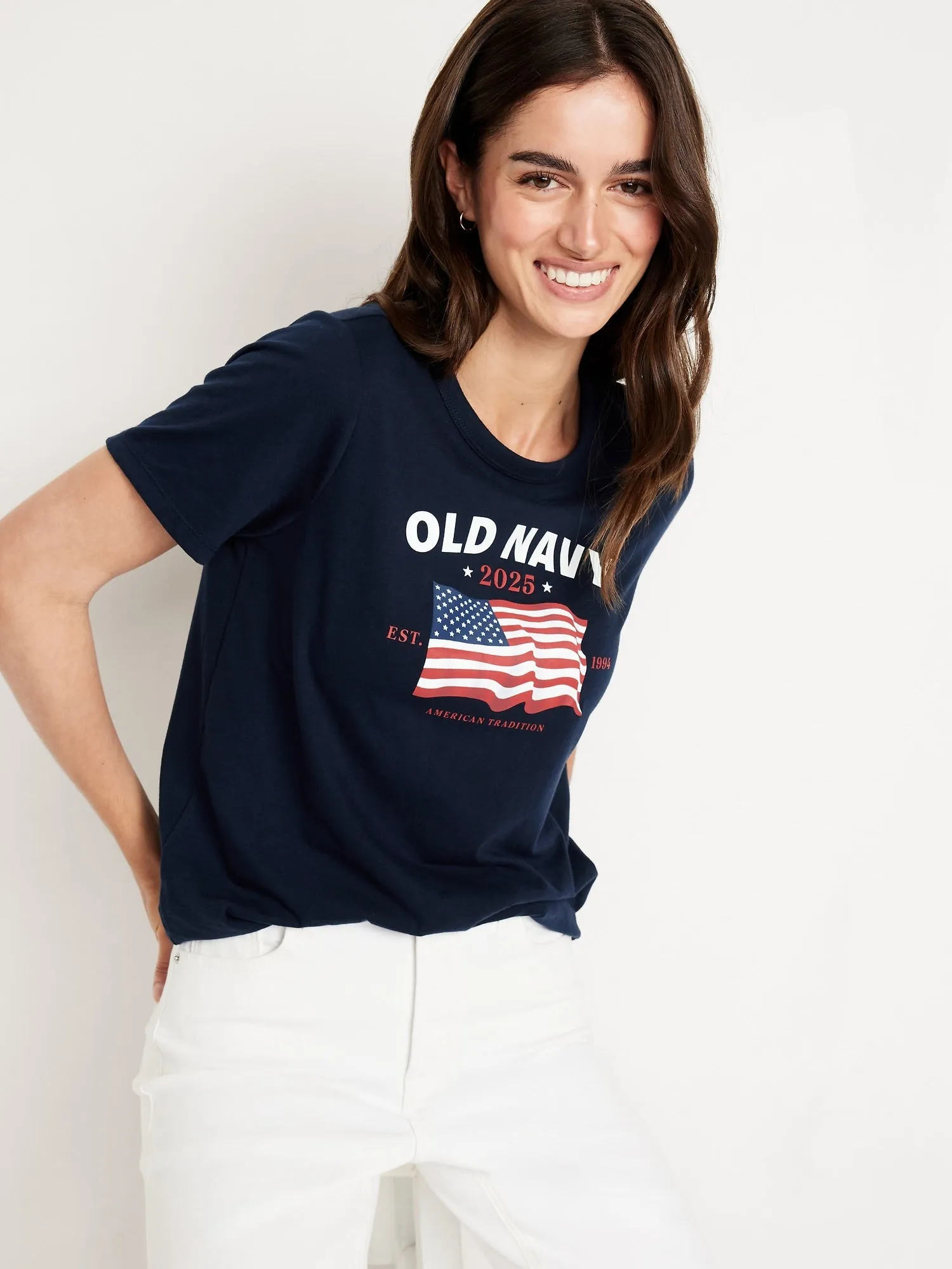 Flag-Graphic T-Shirt