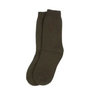 Flash Sale! Barbour Wellington Calf Sock Olive Green  Dont Miss Out!