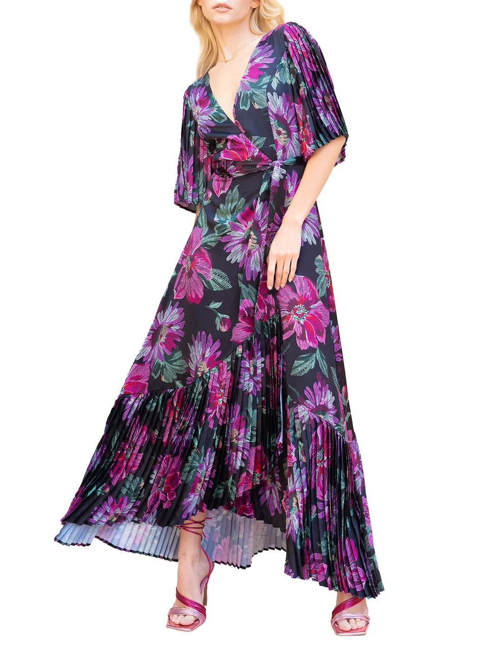 Flash Sale! Clara Pleated Maxi Dress  Last Chance!