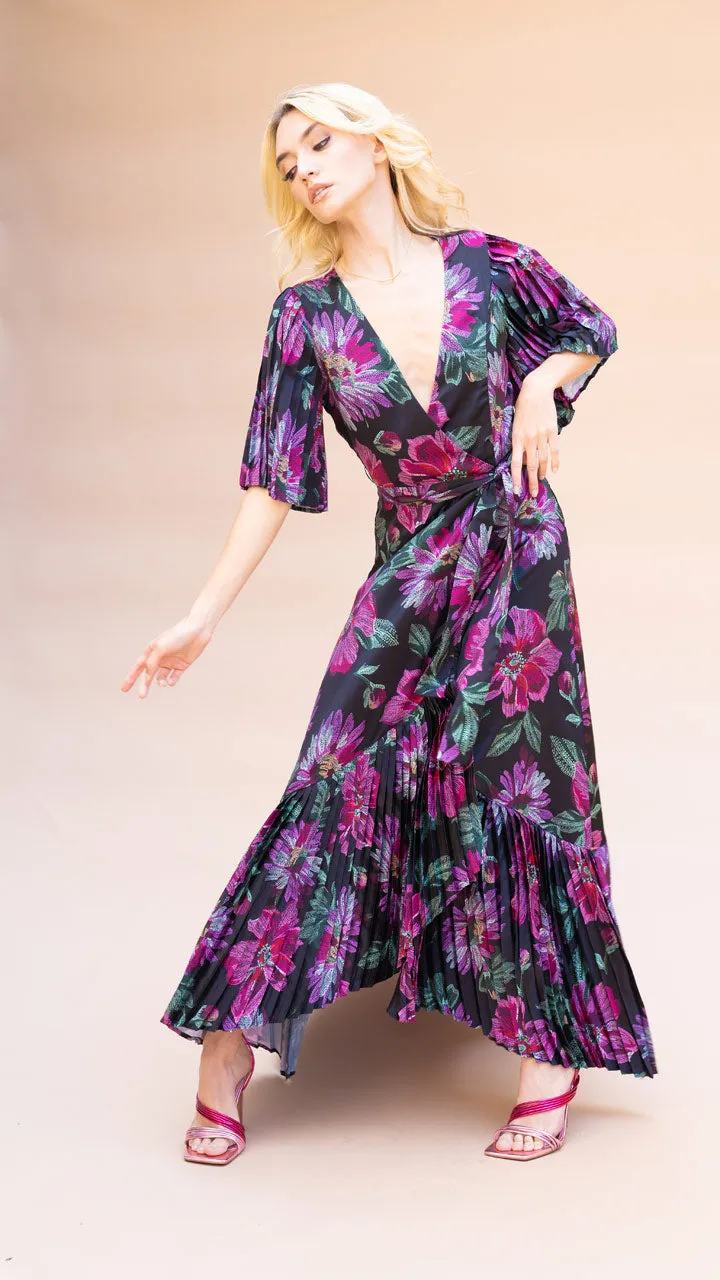 Flash Sale! Clara Pleated Maxi Dress  Last Chance!