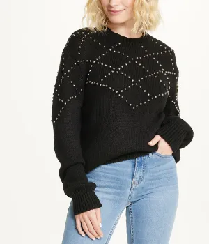 Flash Sale! Embellished Pattern Pullover  Limited Release!