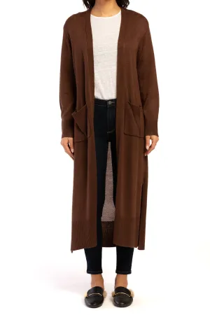 Flash Sale Long Sleeve Long Knit Duster Front Pockets  Limited Availability!
