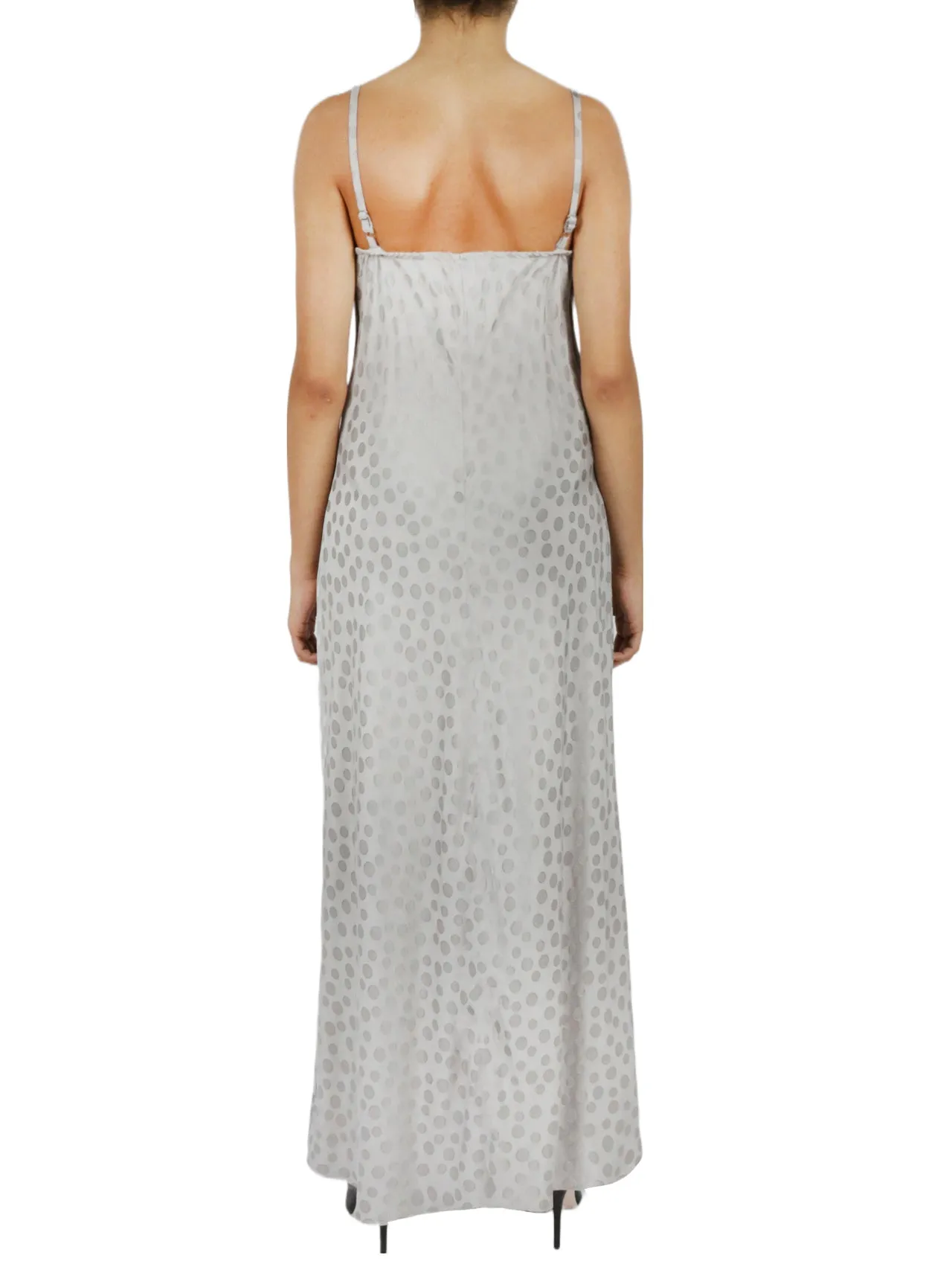 Flash Sale Tonal Patterned Charmeuse Dress  Today Only!