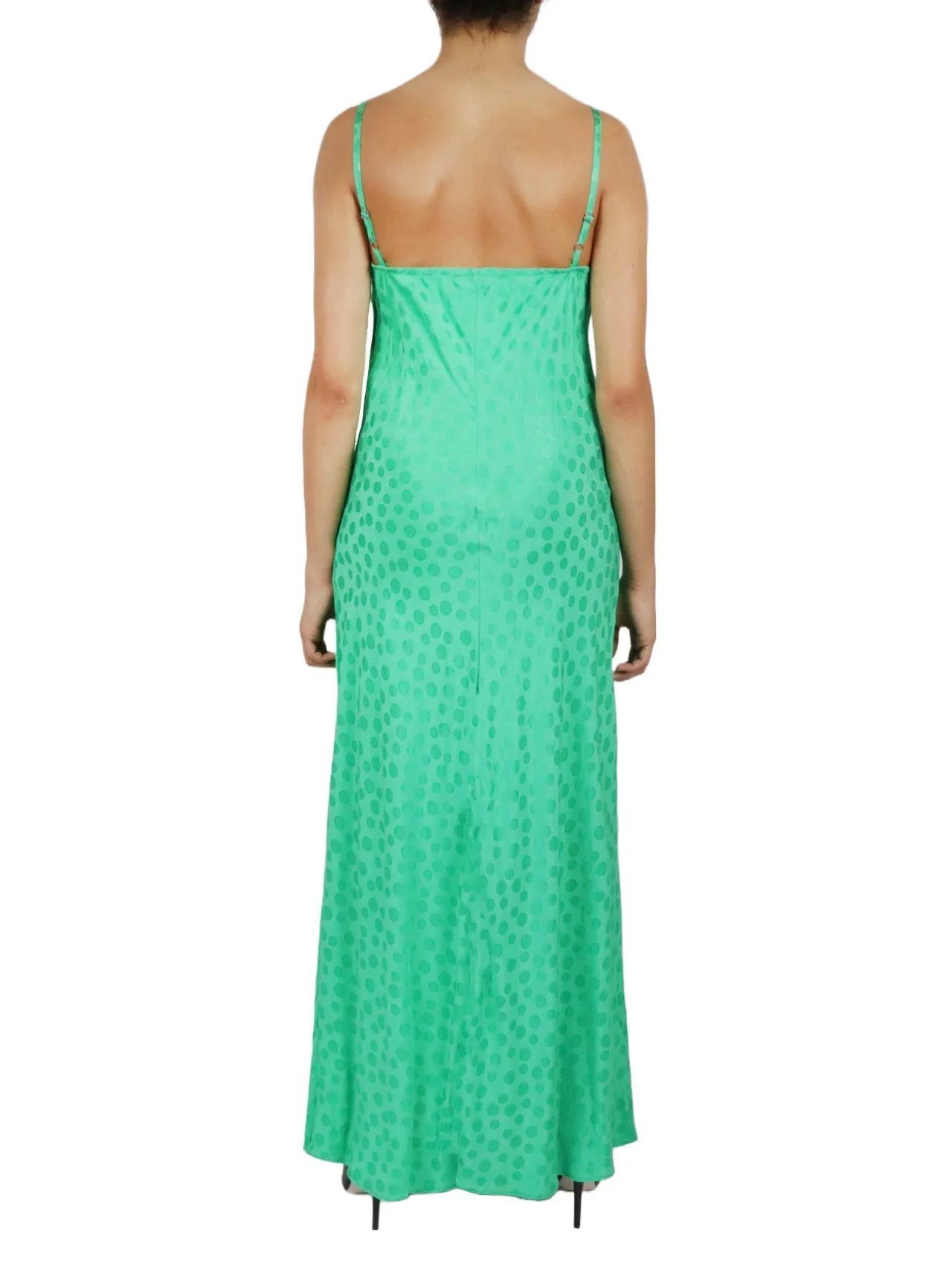Flash Sale Tonal Patterned Charmeuse Dress  Today Only!