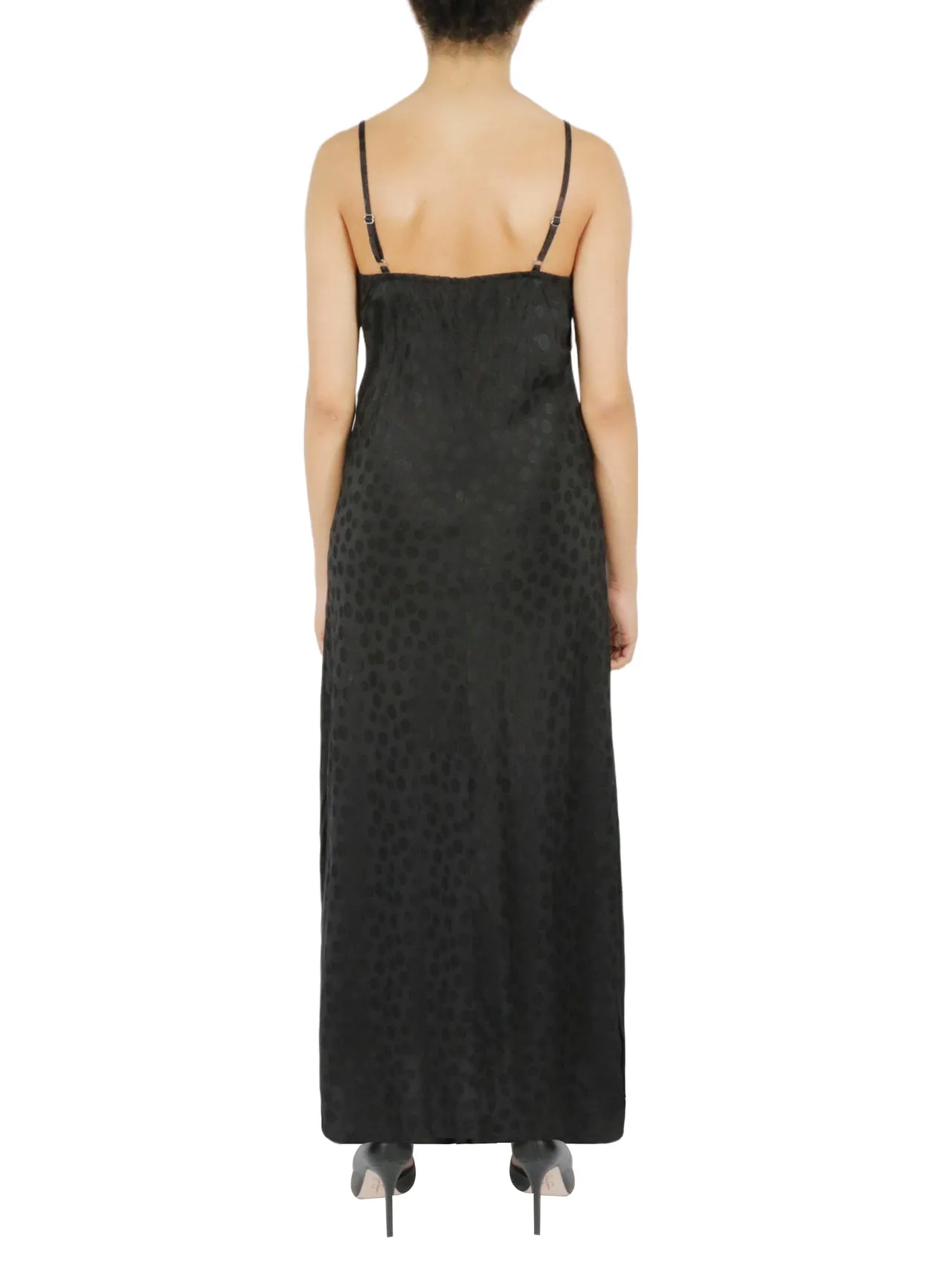 Flash Sale Tonal Patterned Charmeuse Dress  Today Only!