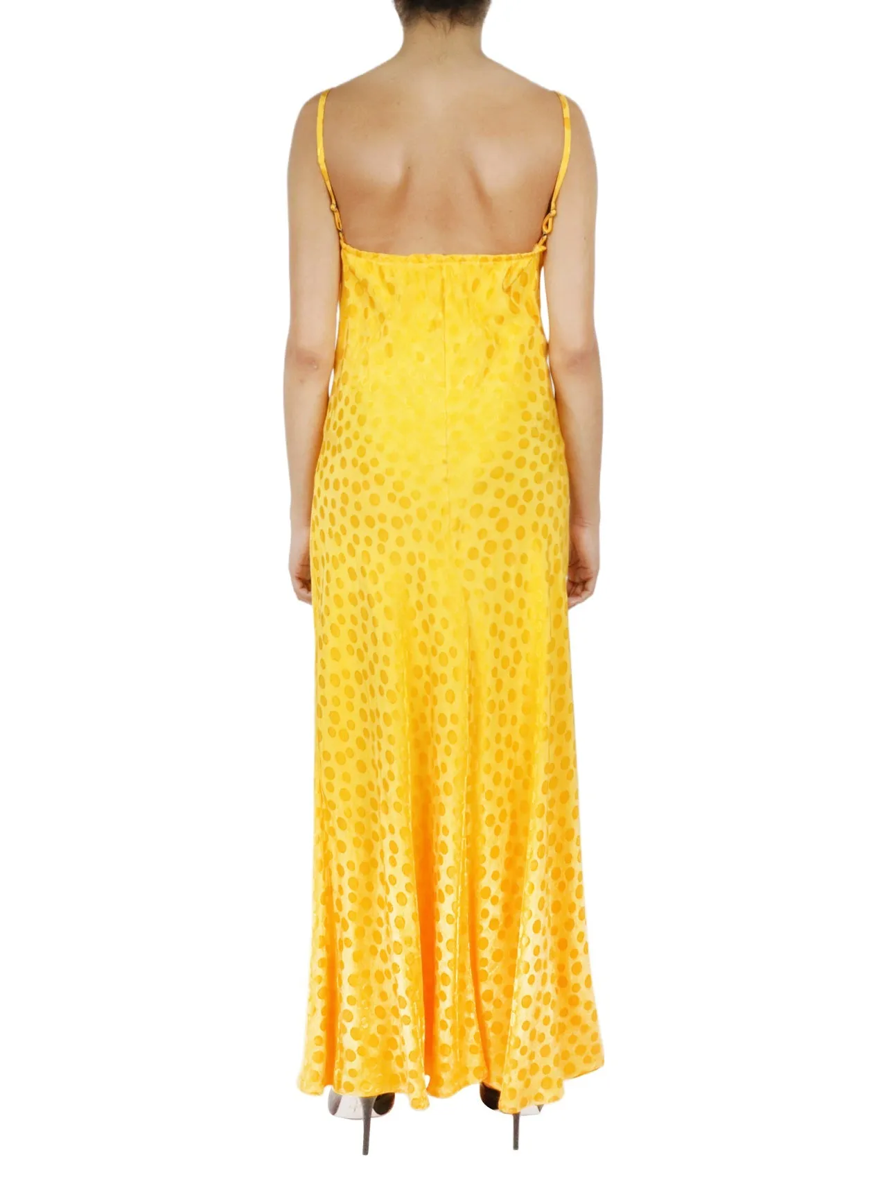 Flash Sale Tonal Patterned Charmeuse Dress  Today Only!