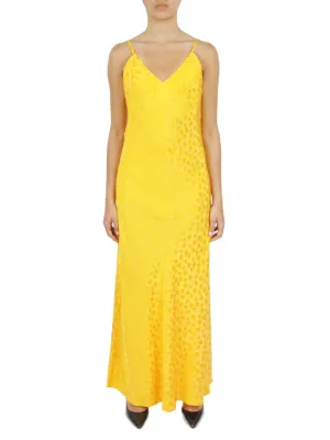 Flash Sale Tonal Patterned Charmeuse Dress  Today Only!