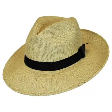 FOLDING FEDORA - NATURAL - SAN FRANCISCO HAT COMPANY