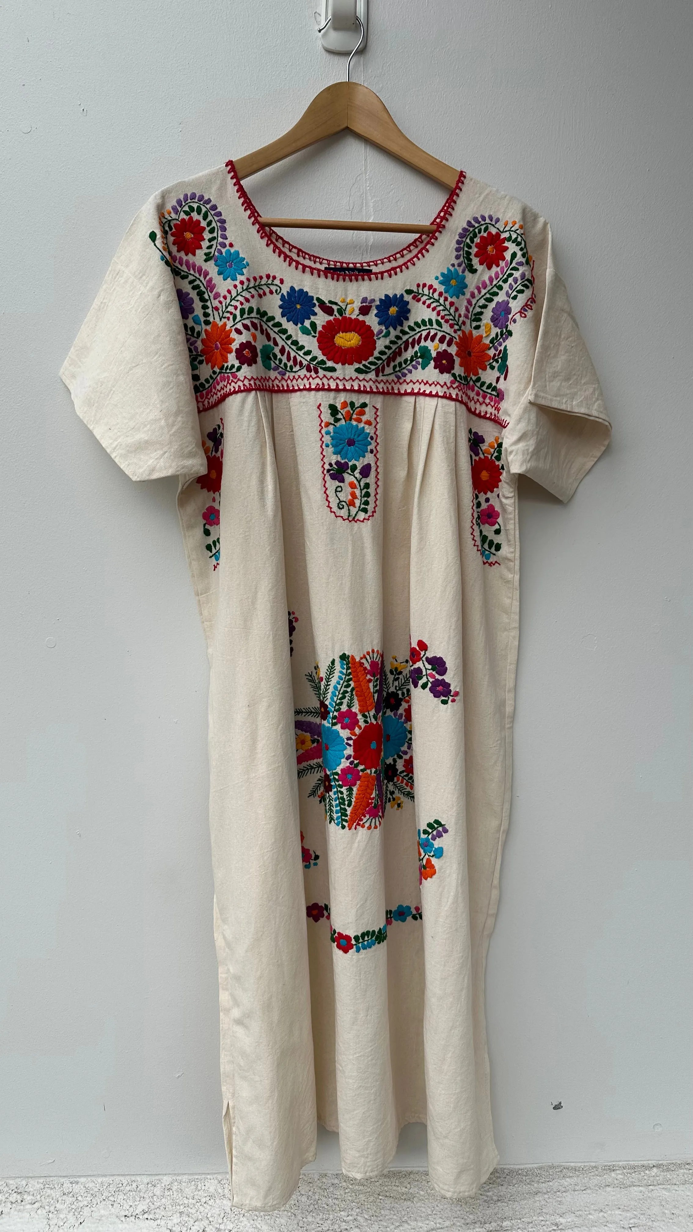 FRIDA DRESSS - CREAM / MULTI - LAS NINAS