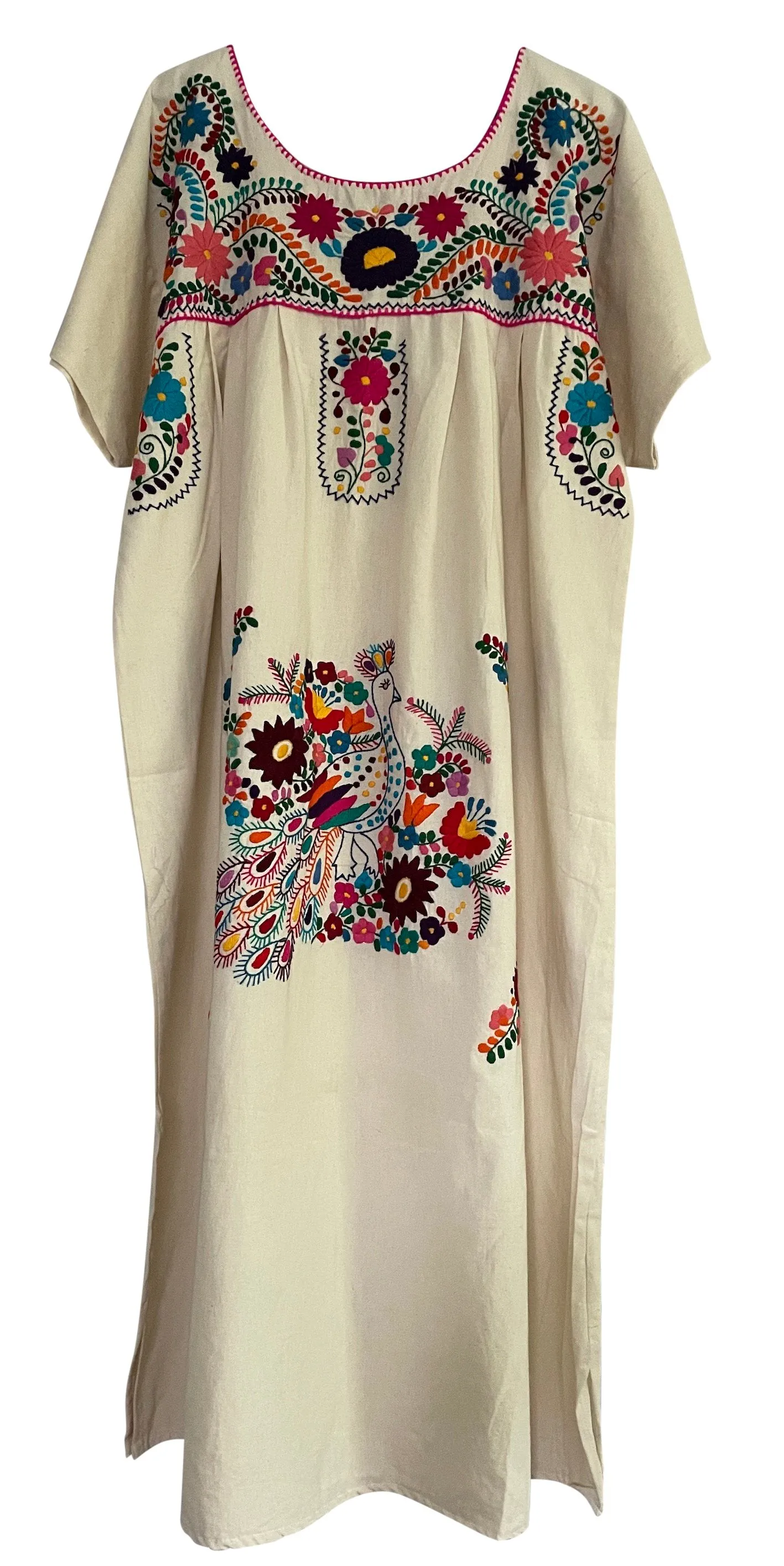 FRIDA DRESSS - CREAM / MULTI - LAS NINAS
