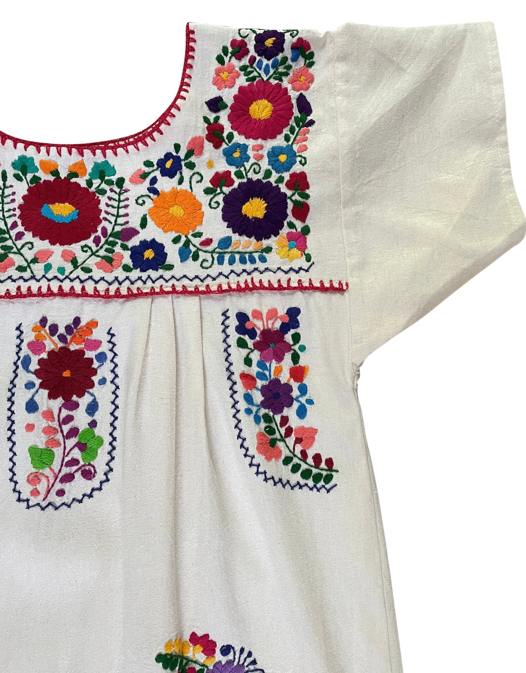 FRIDA DRESSS - CREAM / MULTI - LAS NINAS