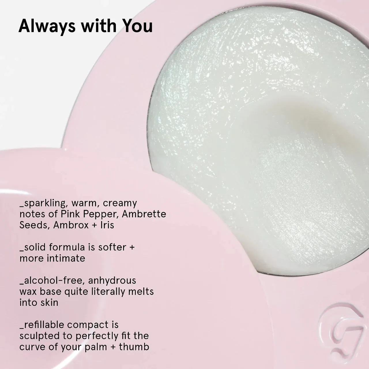 Glossier You Solid Perfume 3g NWOB
