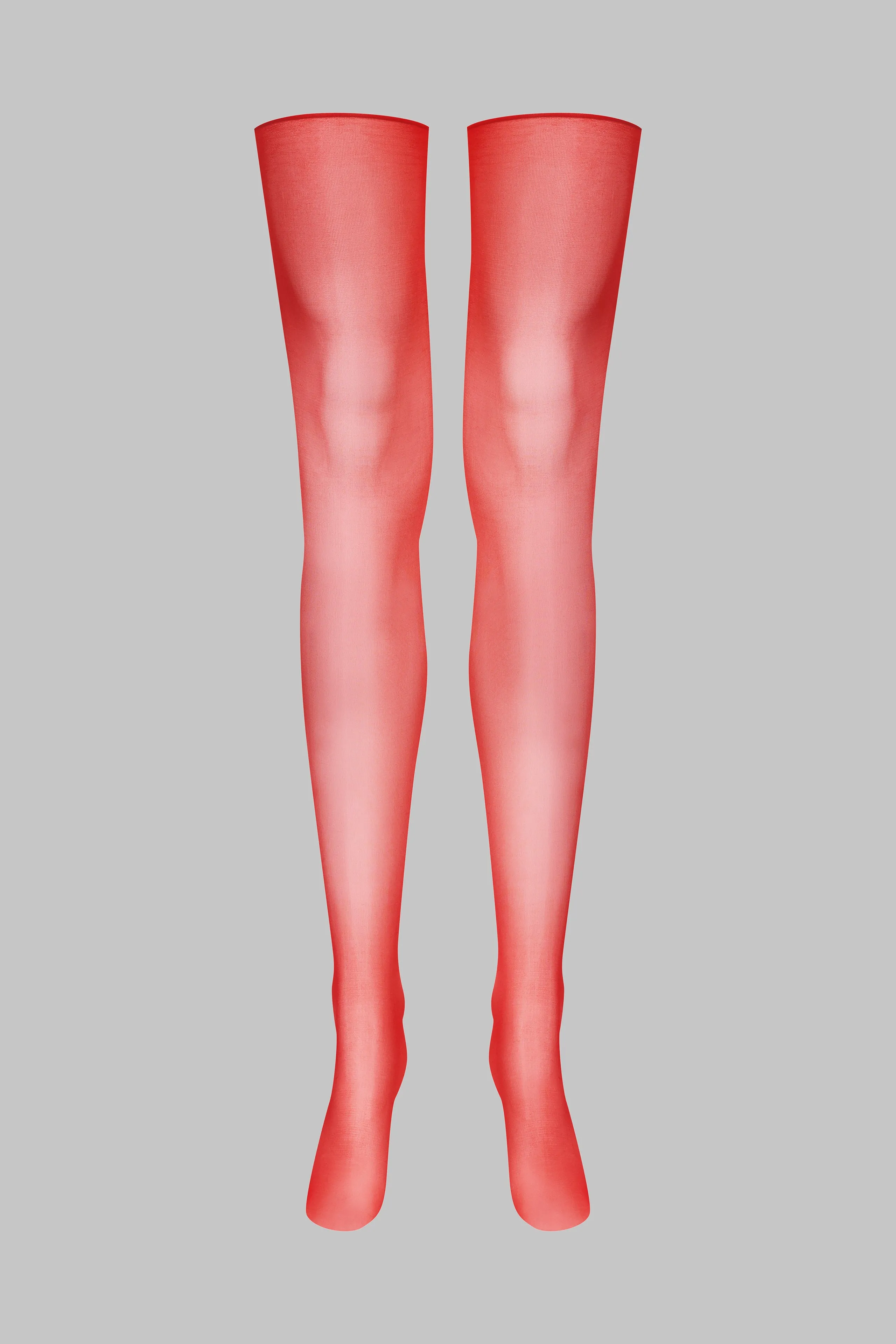 Glossy cut and curl stockings - 10D - Les Coquetteries Maison Close