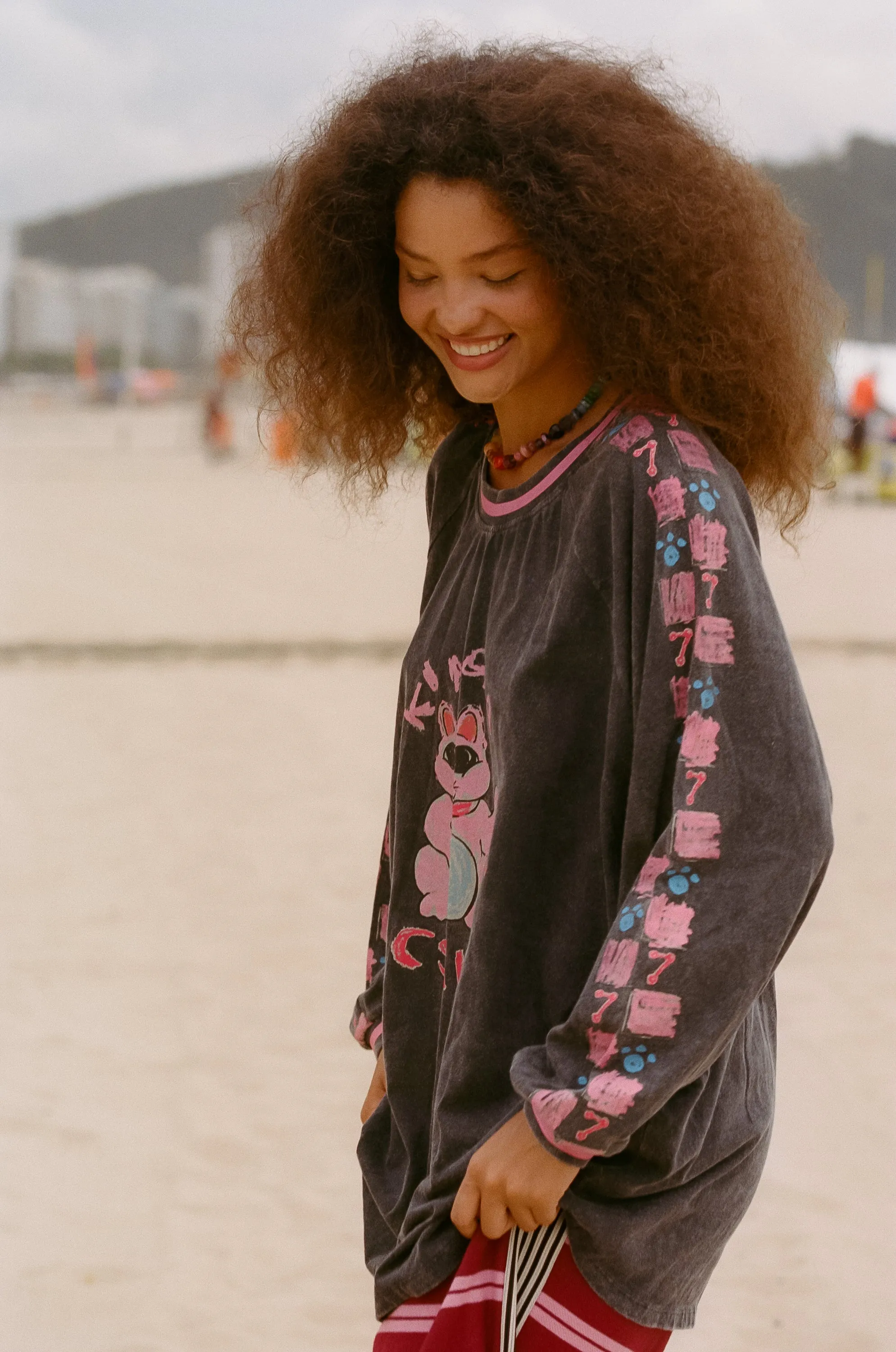 GOOD LUCK HARPER  L/S TEE - KINGA CSILLA *PRE-ORDER*
