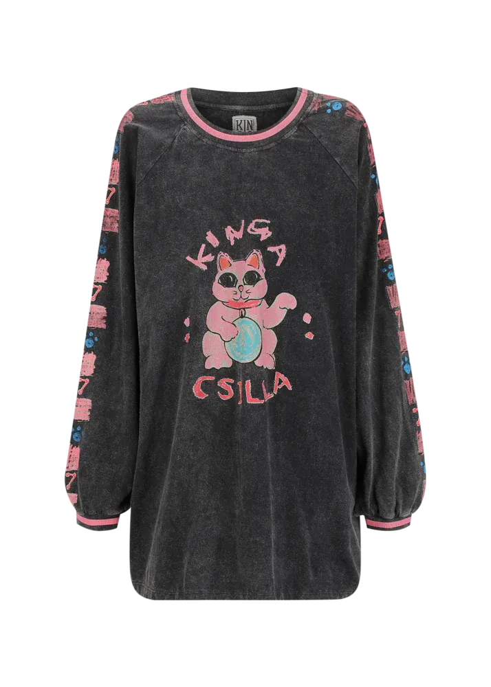GOOD LUCK HARPER  L/S TEE - KINGA CSILLA *PRE-ORDER*