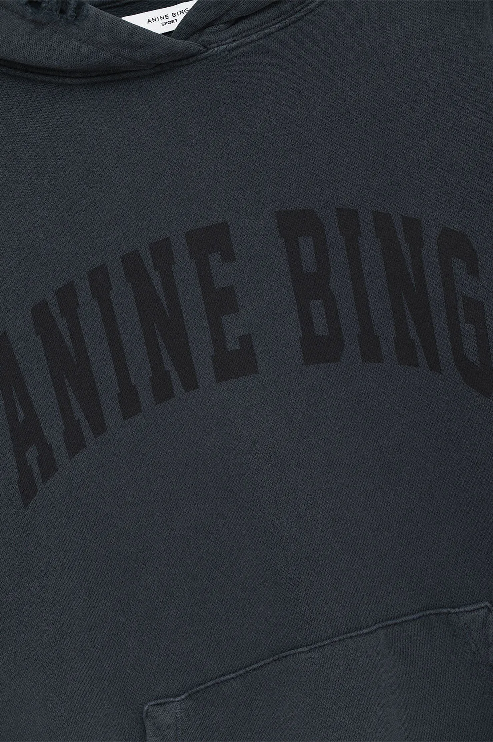 Harvey Sweatshirt - Dark Washed Black -ANINE BING