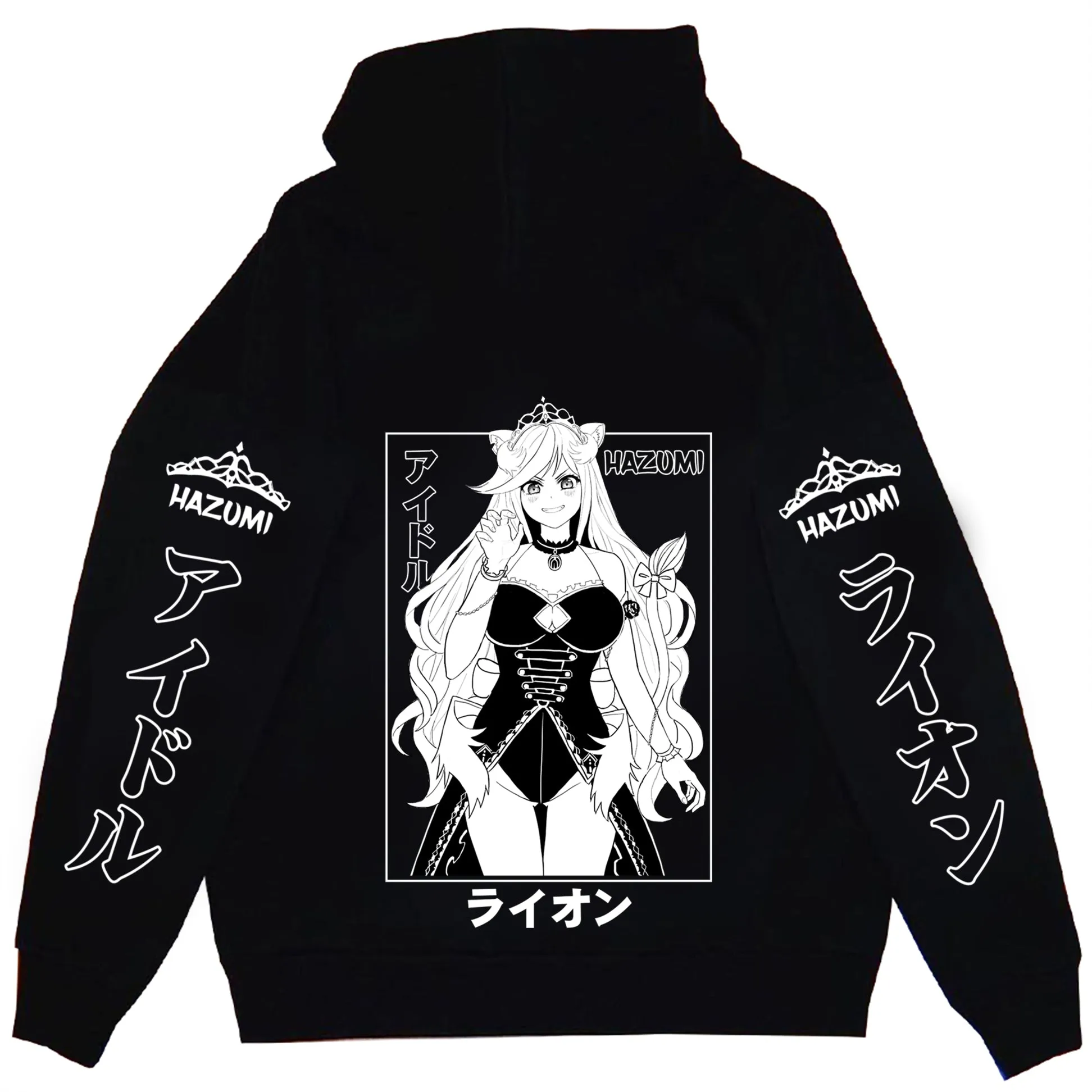 Hazumi Anime Streetwear Hoodie