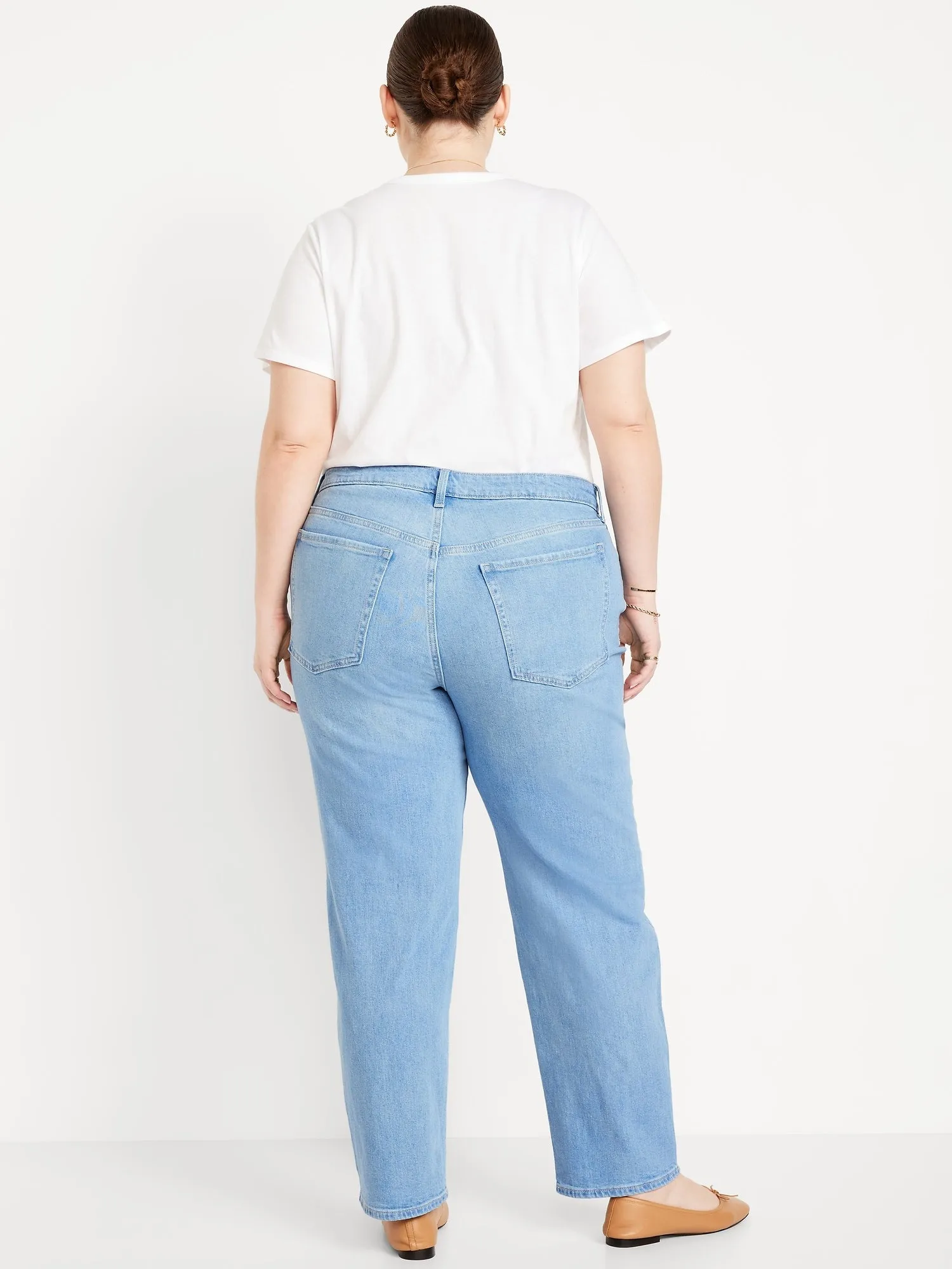 High-Waisted OG Loose Ripped Jeans