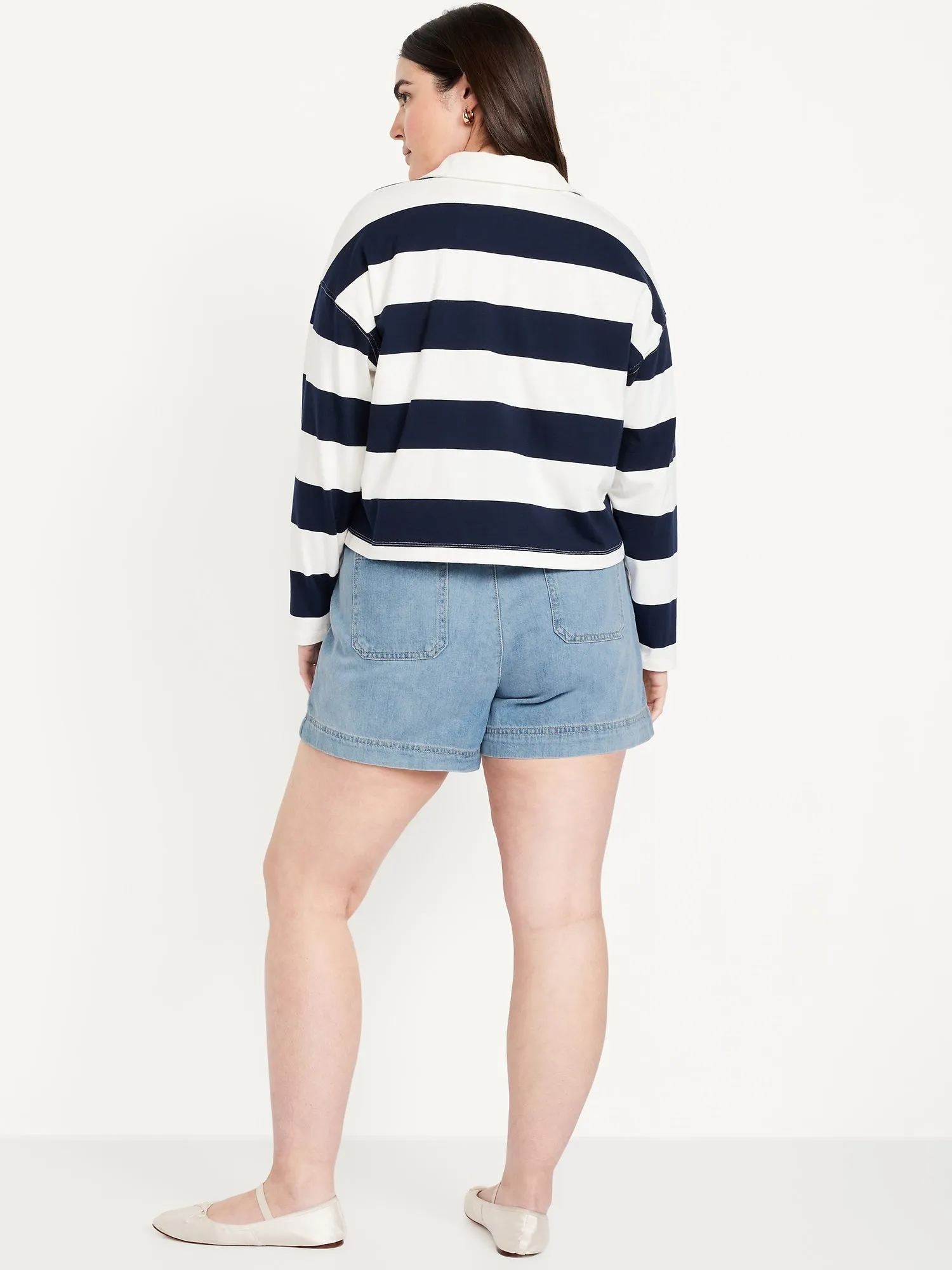 High-Waisted OGC Chino Shorts -- 3.5-inch inseam