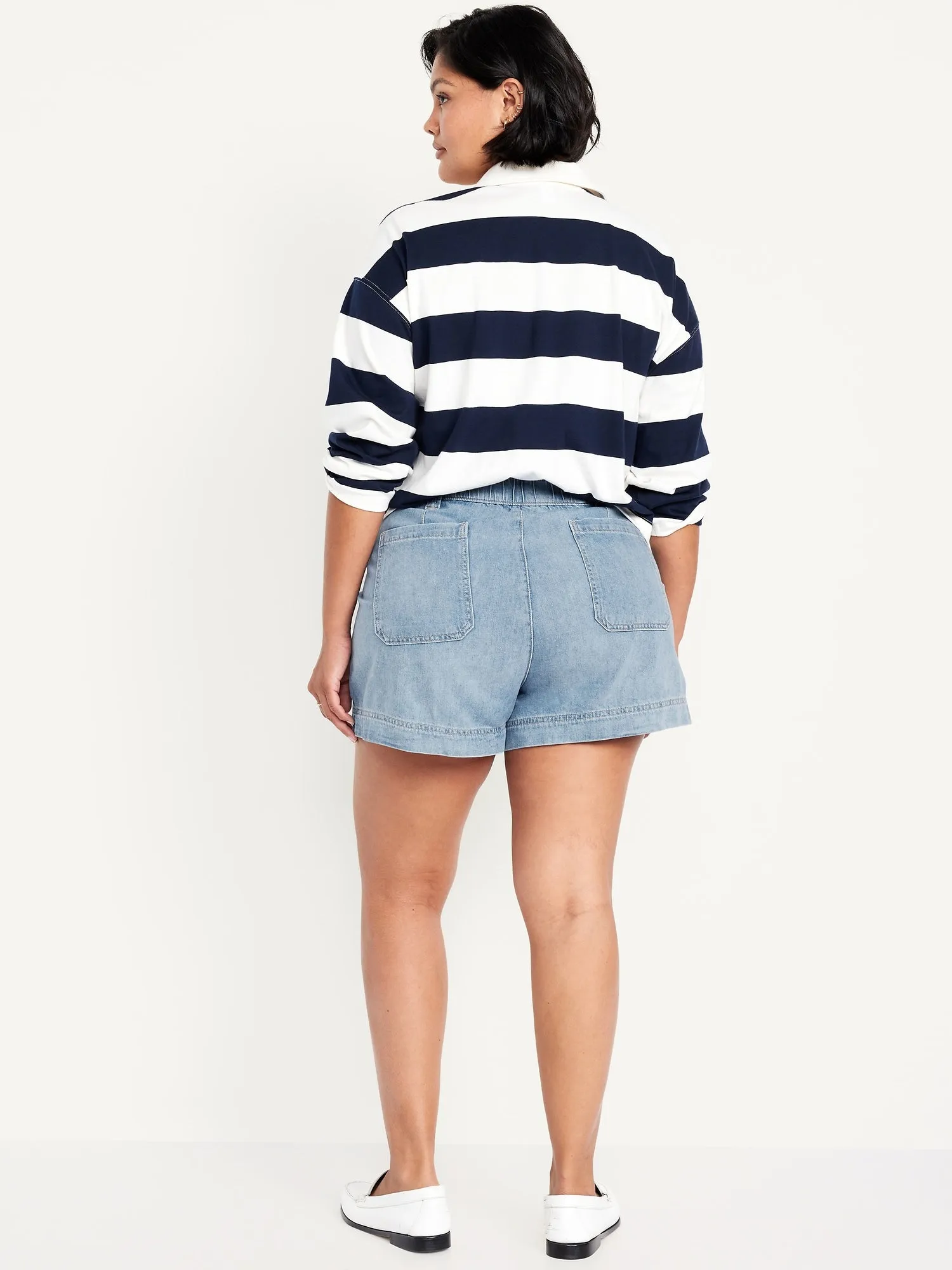 High-Waisted OGC Chino Shorts -- 3.5-inch inseam