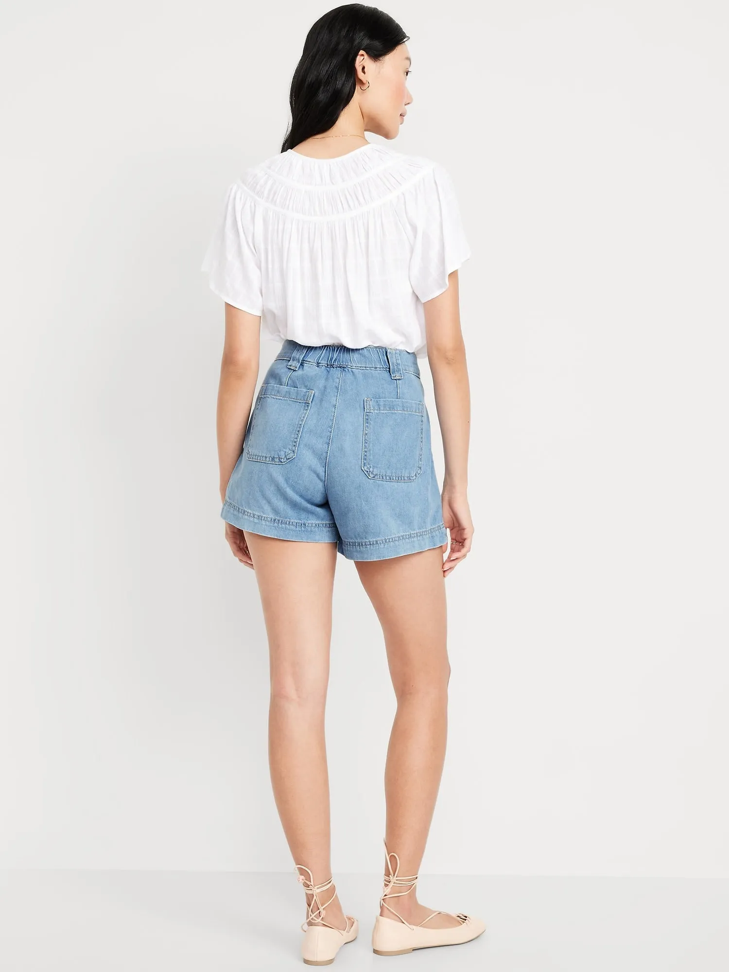 High-Waisted OGC Chino Shorts -- 3.5-inch inseam