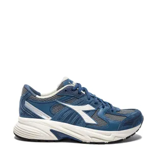 Hot Deal Diadora Mythos Star Pigskin Trainer Blue Dark Denim  Ends Soon!