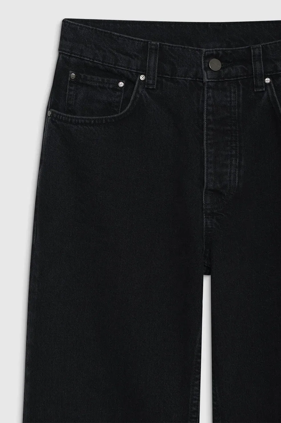 HUGH JEAN - VINTAGE BLACK - ANINE BING