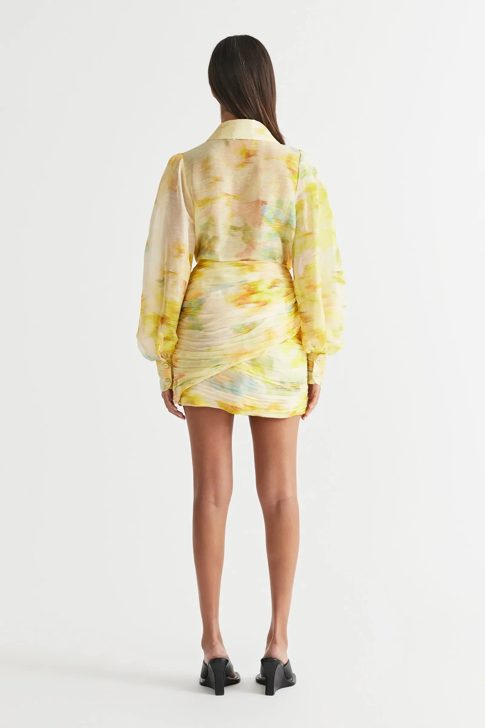 2025 FASHION TRENDS FOR WOMEN ILLUMINATE GATHERED SKIRT  - ZEST - ANTIPODEAN
