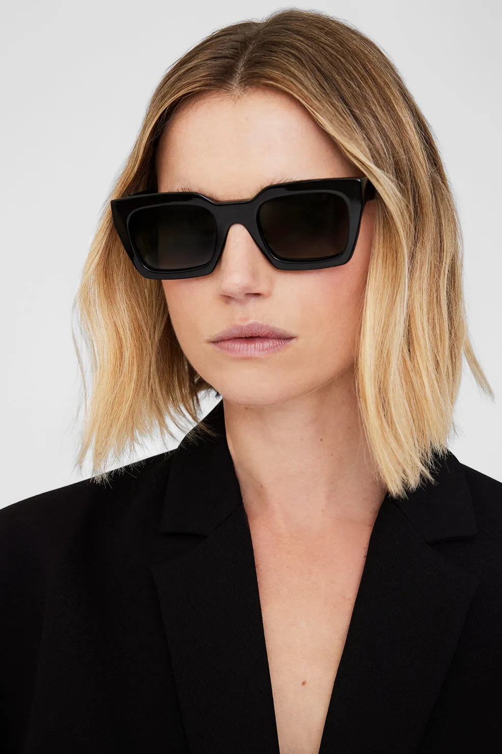 Indio Sunglasses - Black -ANINE BING