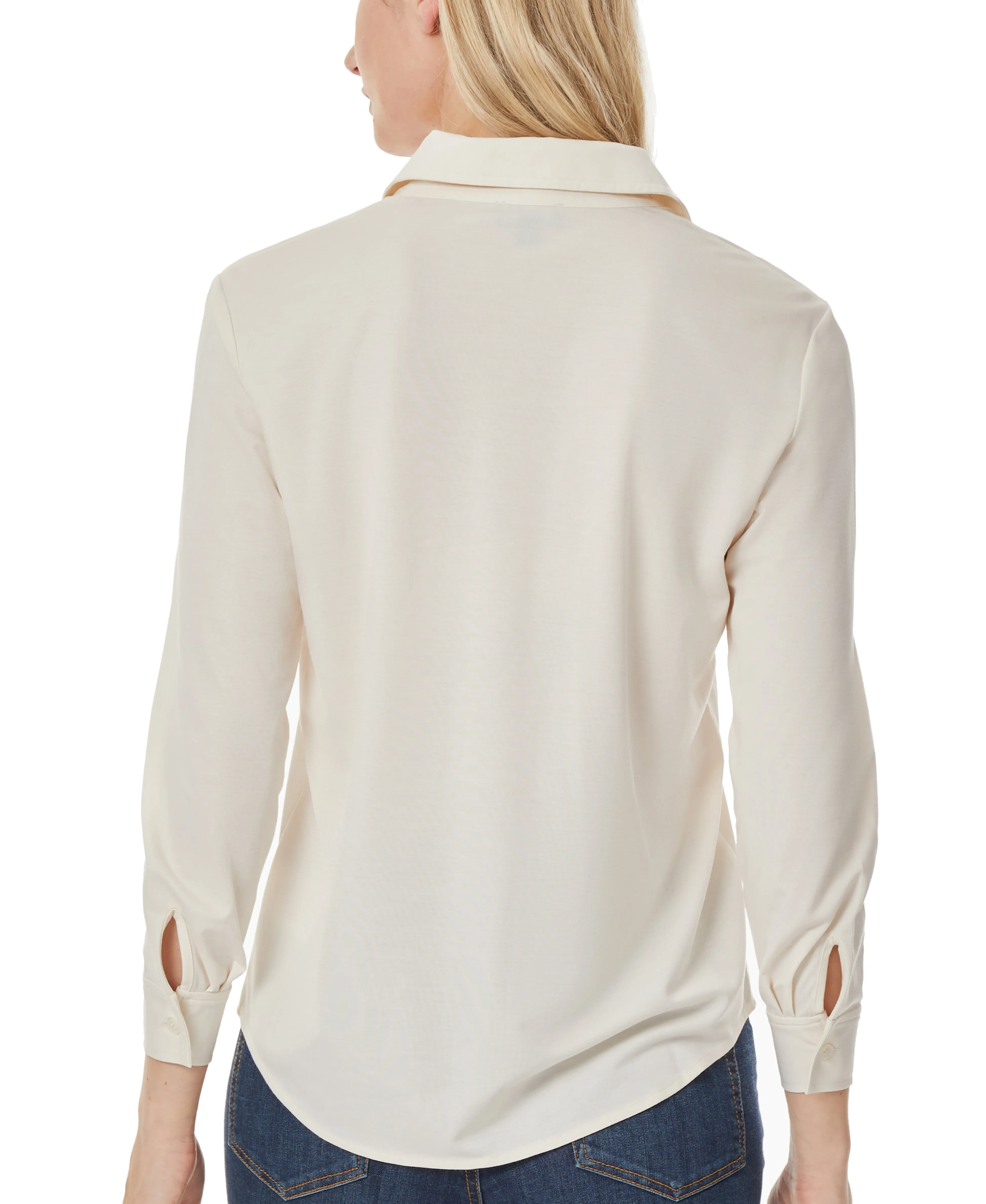 Insta-Worthy Knit Button Down Long Sleeve Blouse  Ends Soon!