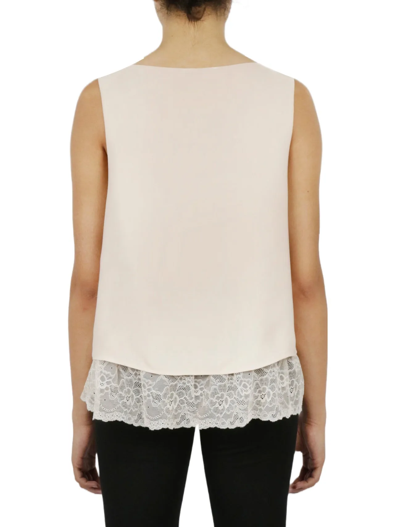 Insta-Worthy Lace Hem Tank  Stylish & Comfortable
