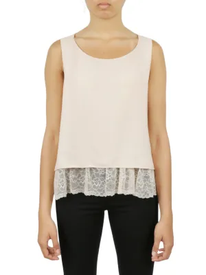 Insta-Worthy Lace Hem Tank  Stylish & Comfortable
