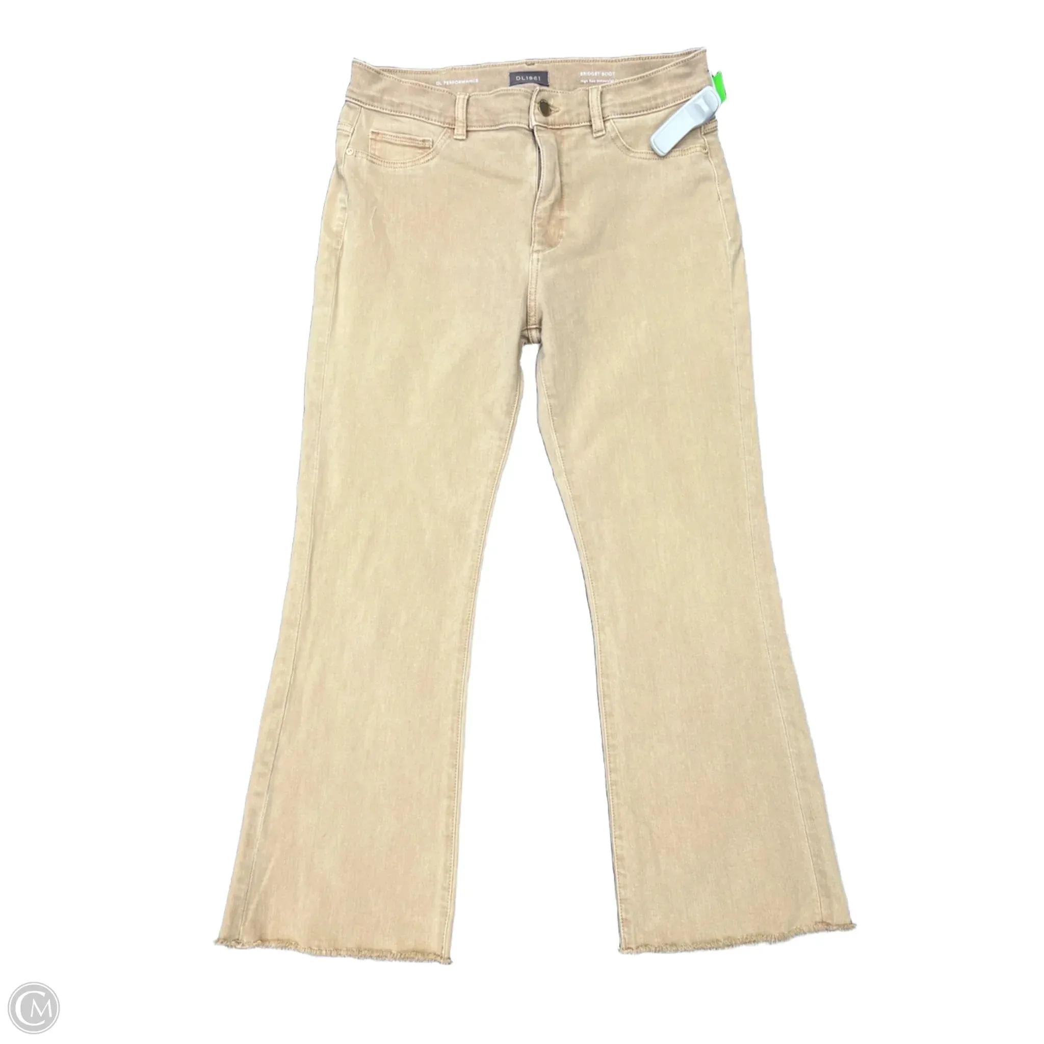 Jeans Boot Cut By Dl1961 In Tan, Size: 10