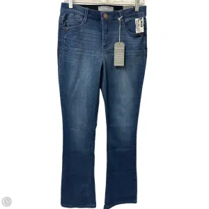 Jeans Boot Cut By Wit & Wisdom In Blue Denim, Size: 4