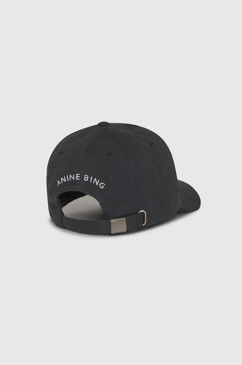 JEREMY BASEBALL CAP ANINE BING - VINTAGE BLACK - ANINE BING