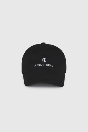Jeremy Baseball Cap - Black -ANINE BING