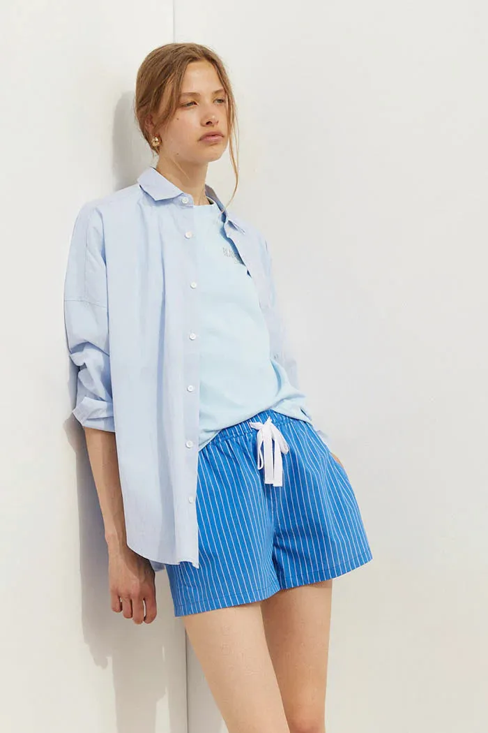2025 FASHION TRENDS FOR WOMEN JERRY SHORTS - BLUE - BLANCA