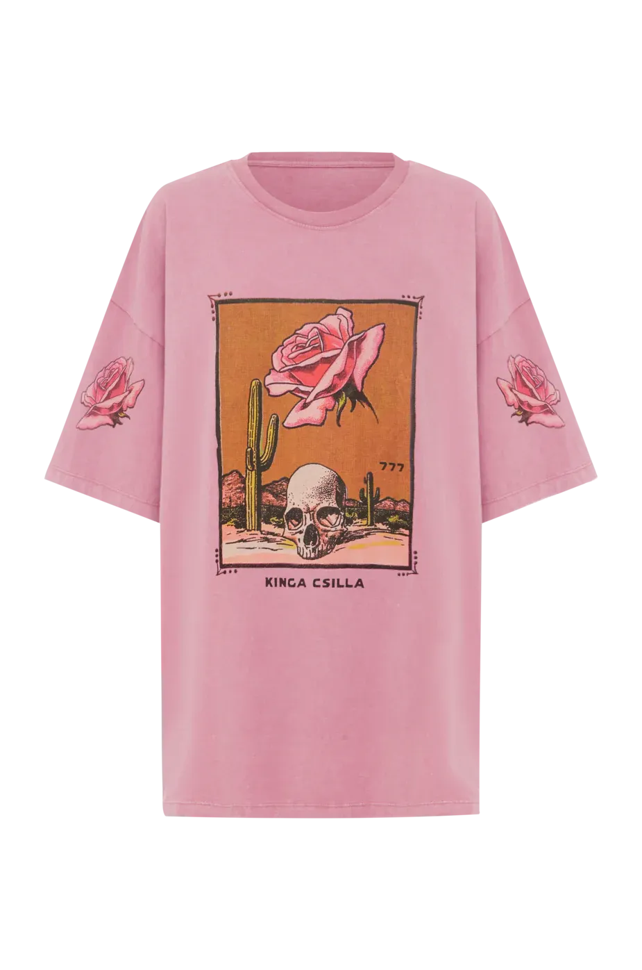 KC DESERT ROSE TEE - PINK - KINGA CSILLA