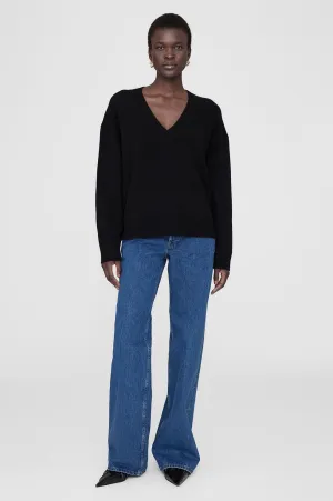 Lee Sweater - Black -ANINE BING