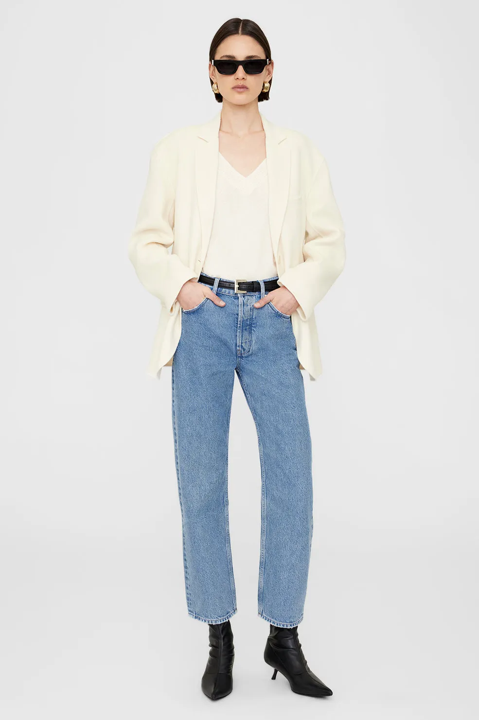 Lee Sweater - Cream -ANINE BING