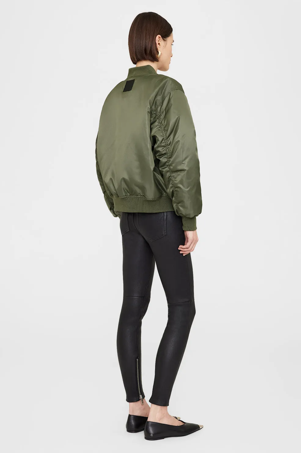 Leon Bomber - Army Green -ANINE BING