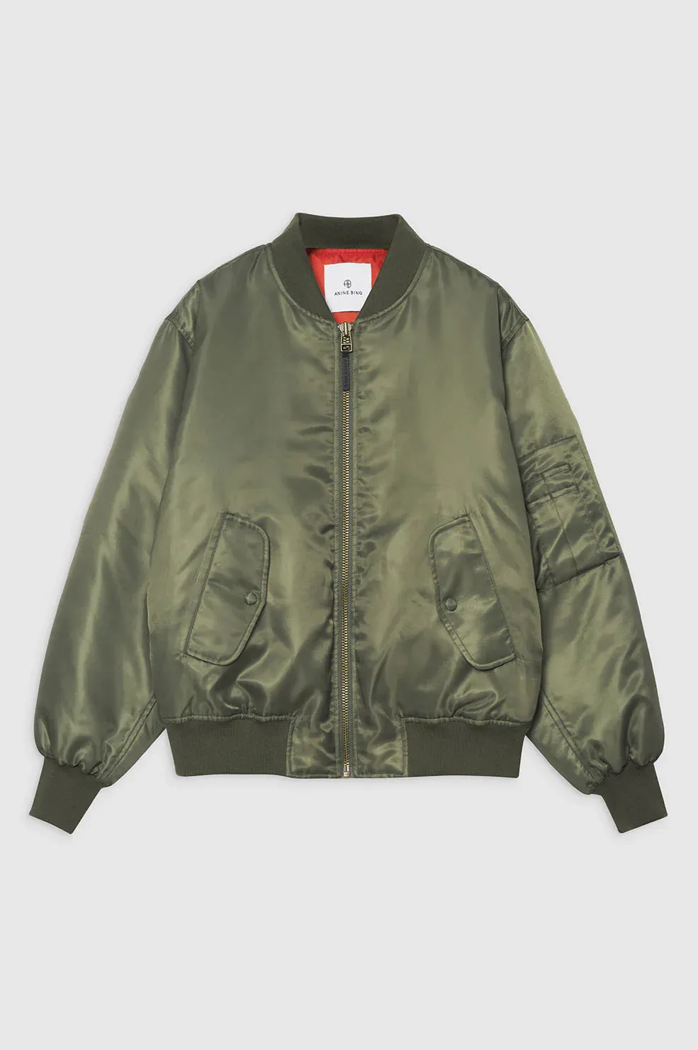 Leon Bomber - Army Green -ANINE BING