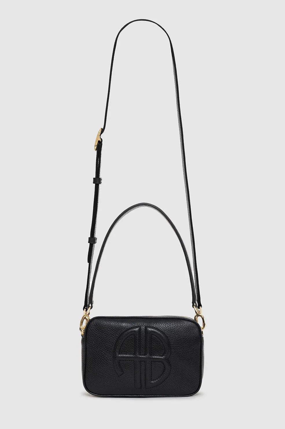 Lili Bag - Black Pebbled -ANINE BING