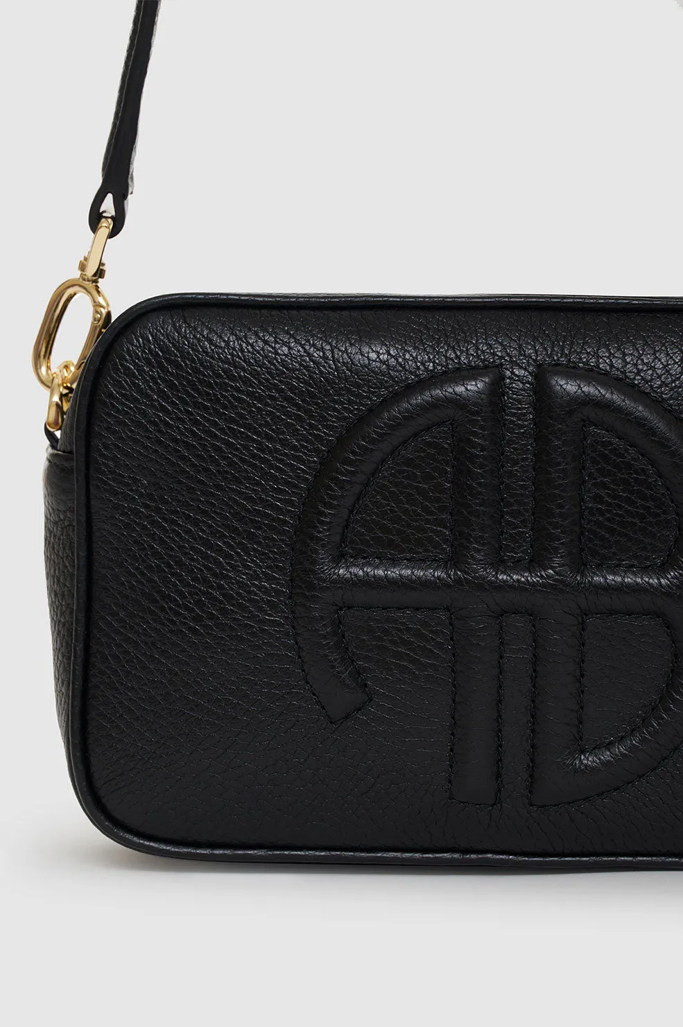 Lili Bag - Black Pebbled -ANINE BING