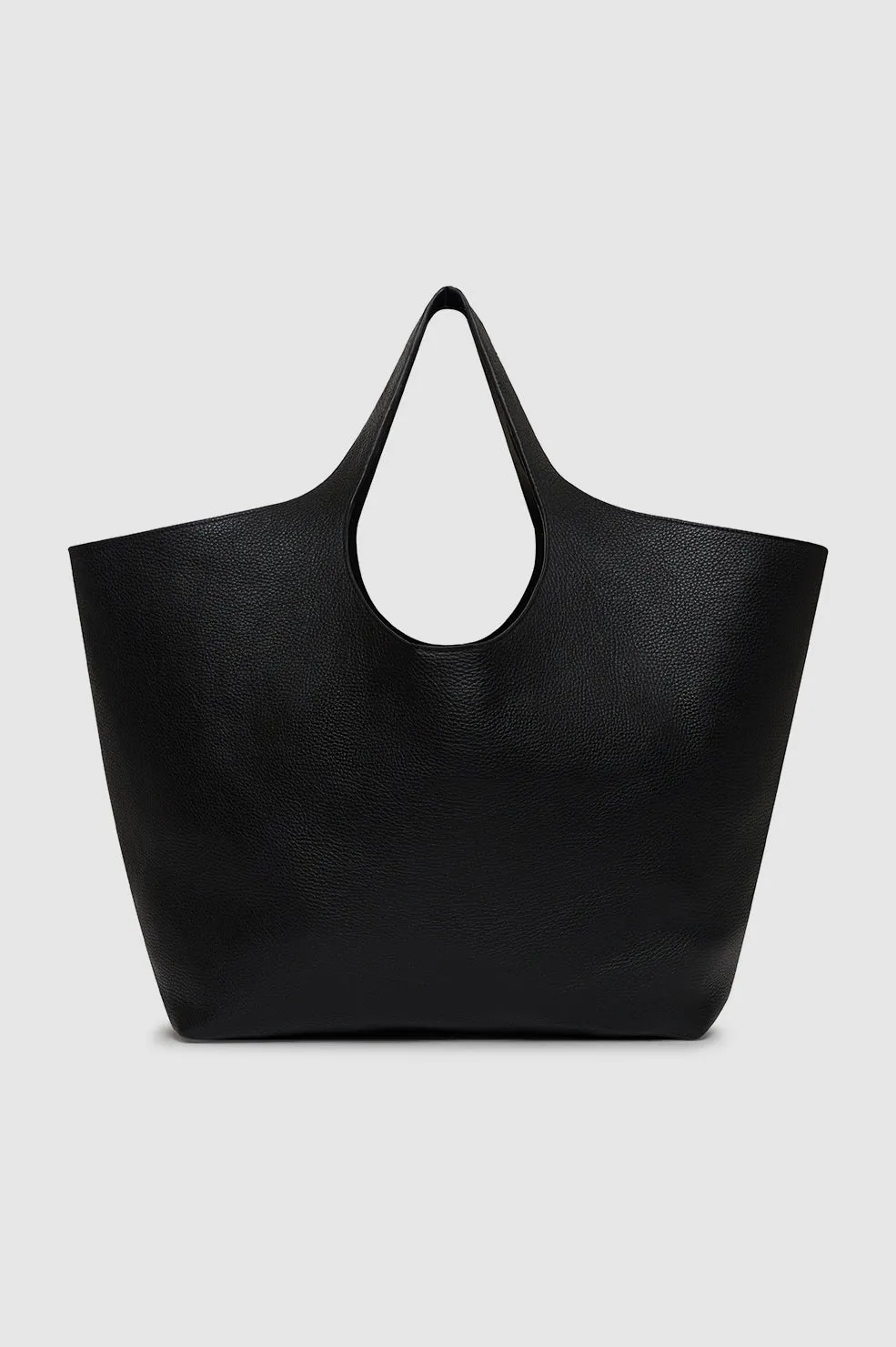 Lili Tote - Black Pebbled -ANINE BING