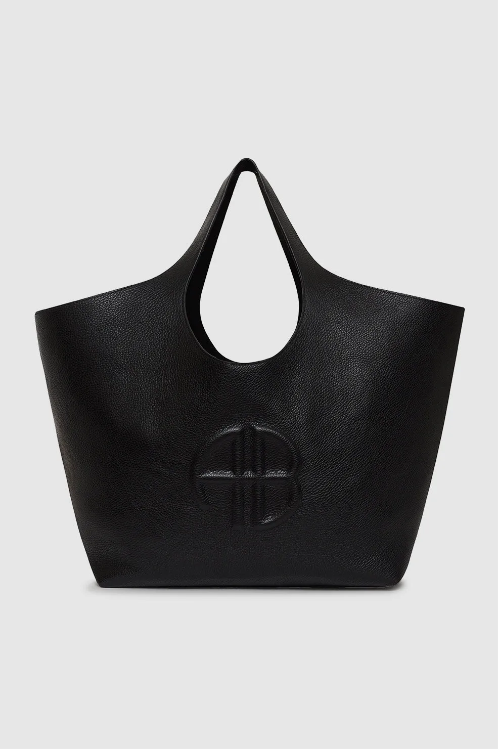 Lili Tote - Black Pebbled -ANINE BING