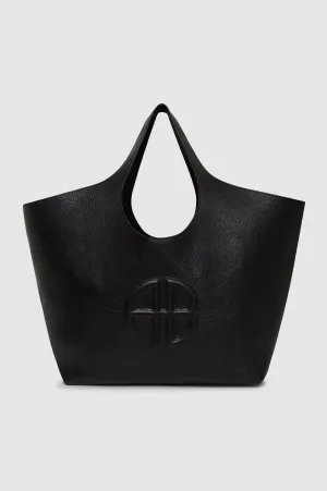 Lili Tote - Black Pebbled -ANINE BING